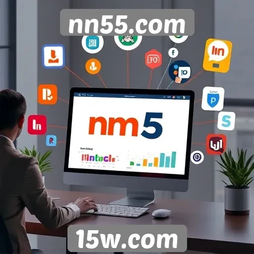 Estrategias de marketing do site nn55.com